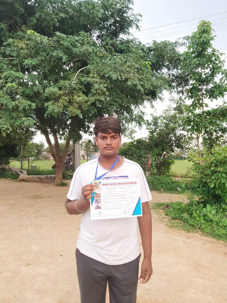 షాట్‌పుట్‌లో ముస్త్యాల విద్యార్థి ప్రభంజనం